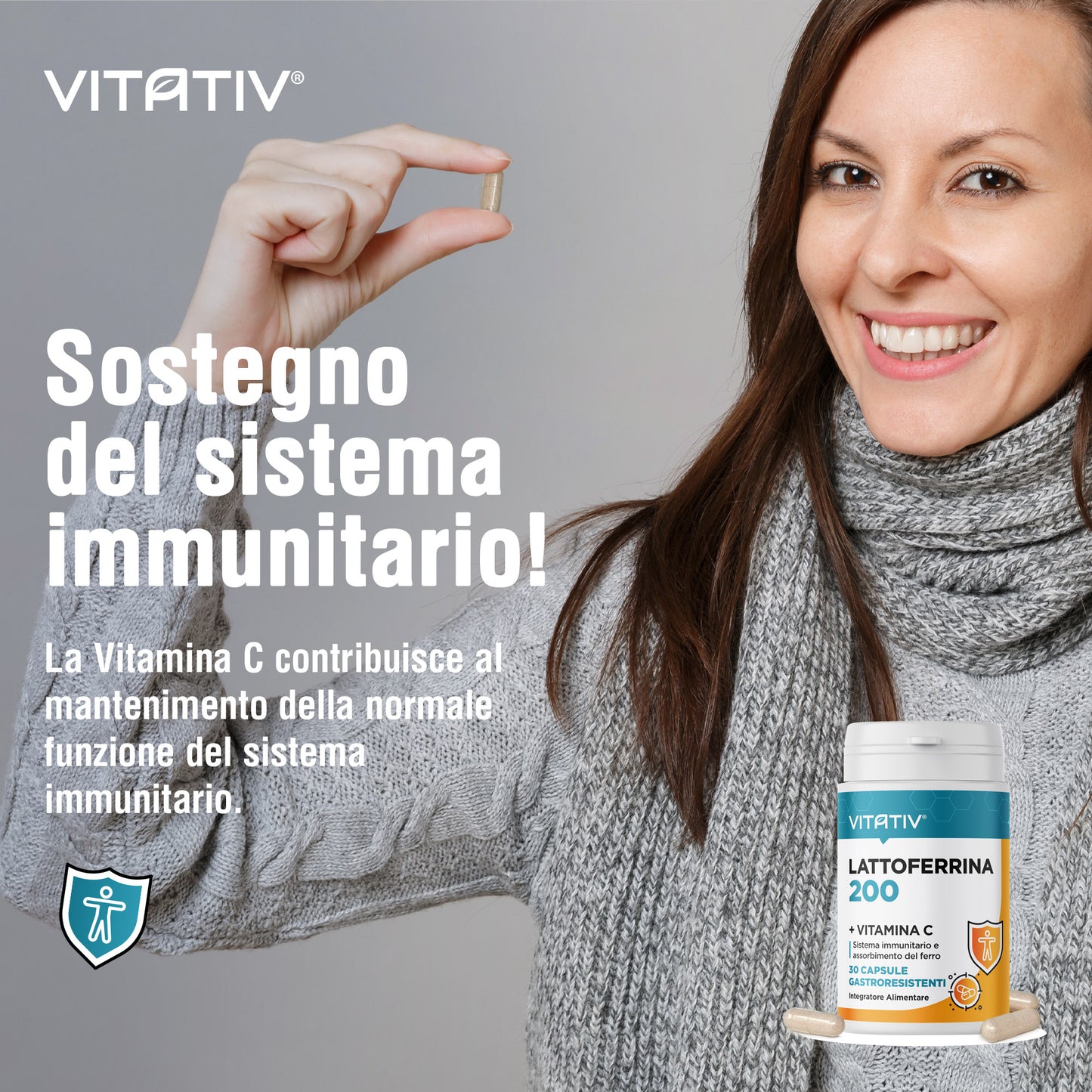 Lattoferrina Immuno 200mg