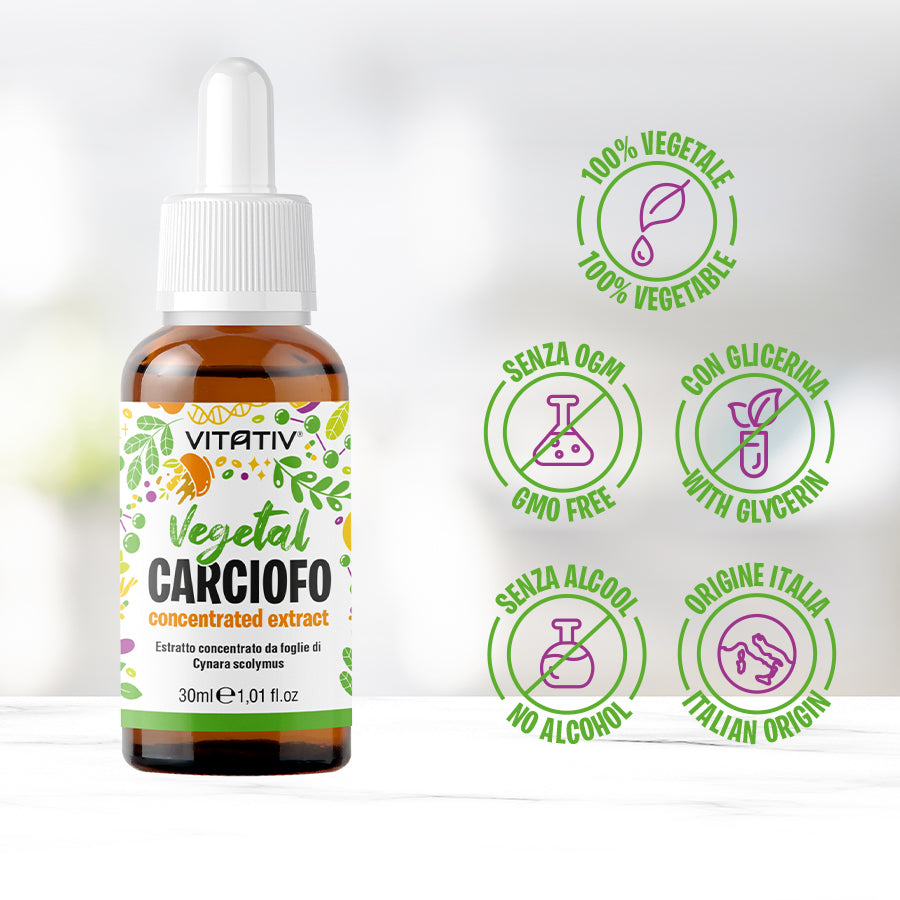 Estratto di Carciofo | 100% Vegetale 30ml