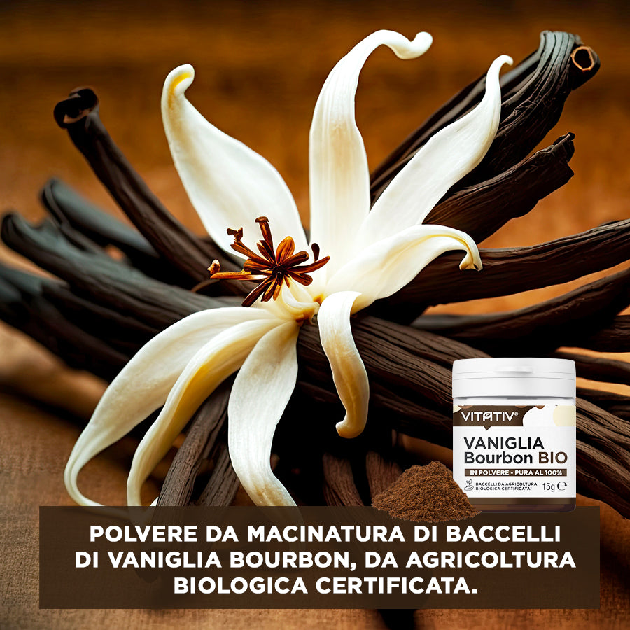 Vaniglia Bourbon BIO | 15g PURA e in POLVERE