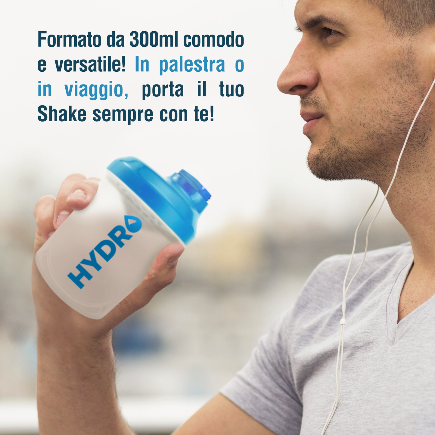 Shaker HYDRO Vitativ | 300ml - Filtro Miscelatore Incluso