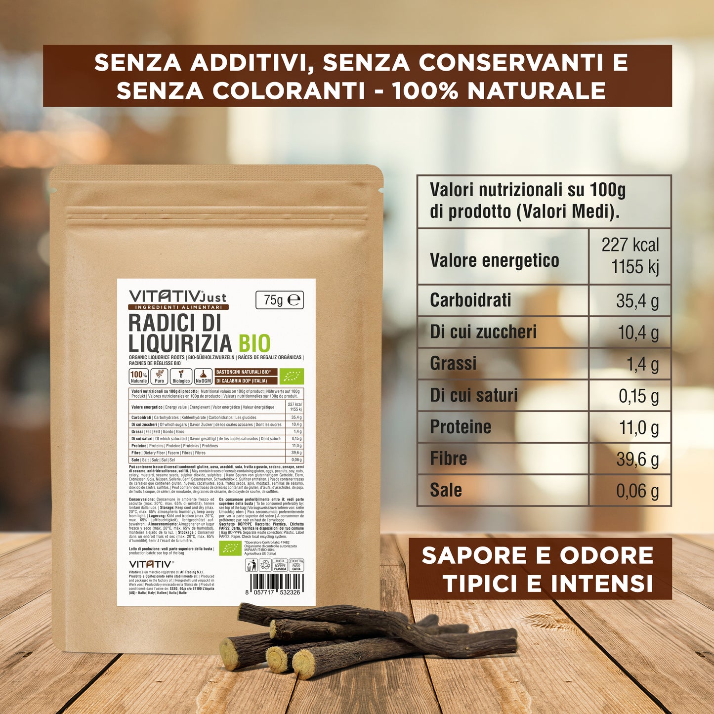 Radici di Liquirizia BIO di Calabria DOP