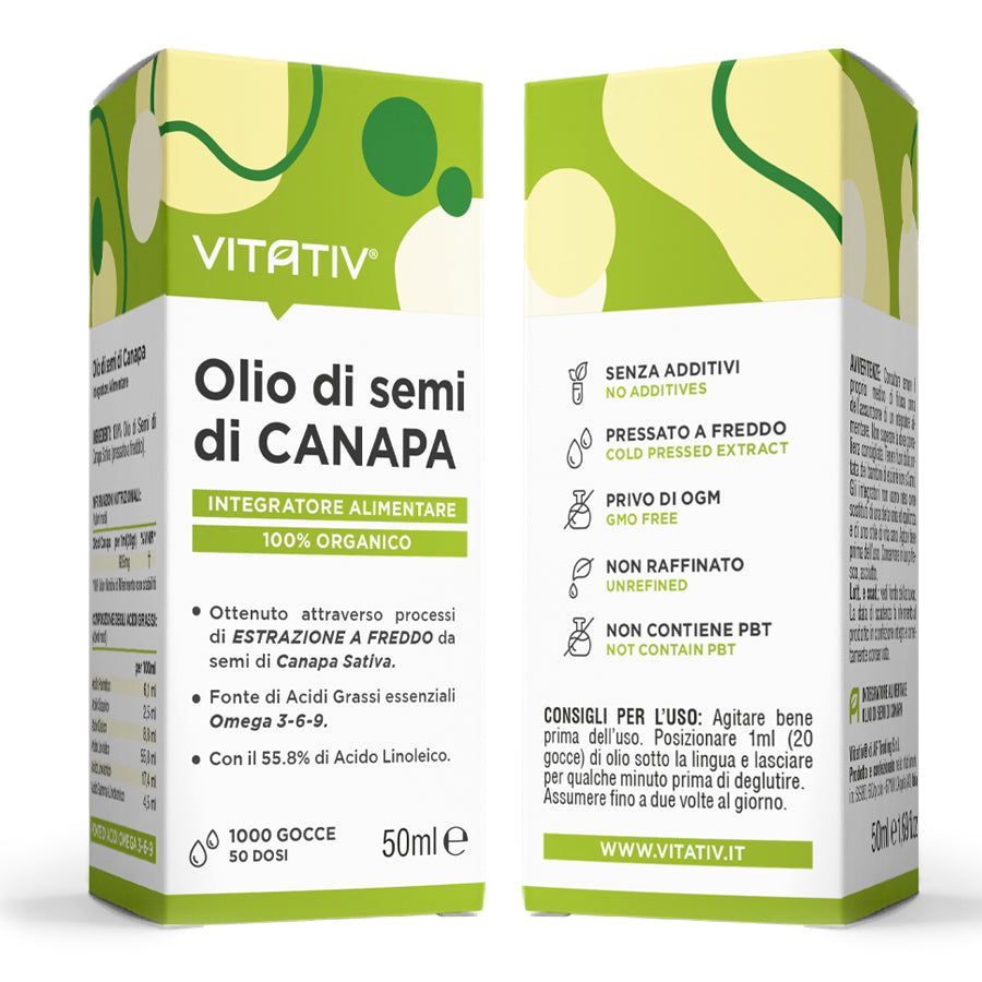 Olio di Semi di Canapa | 925mg