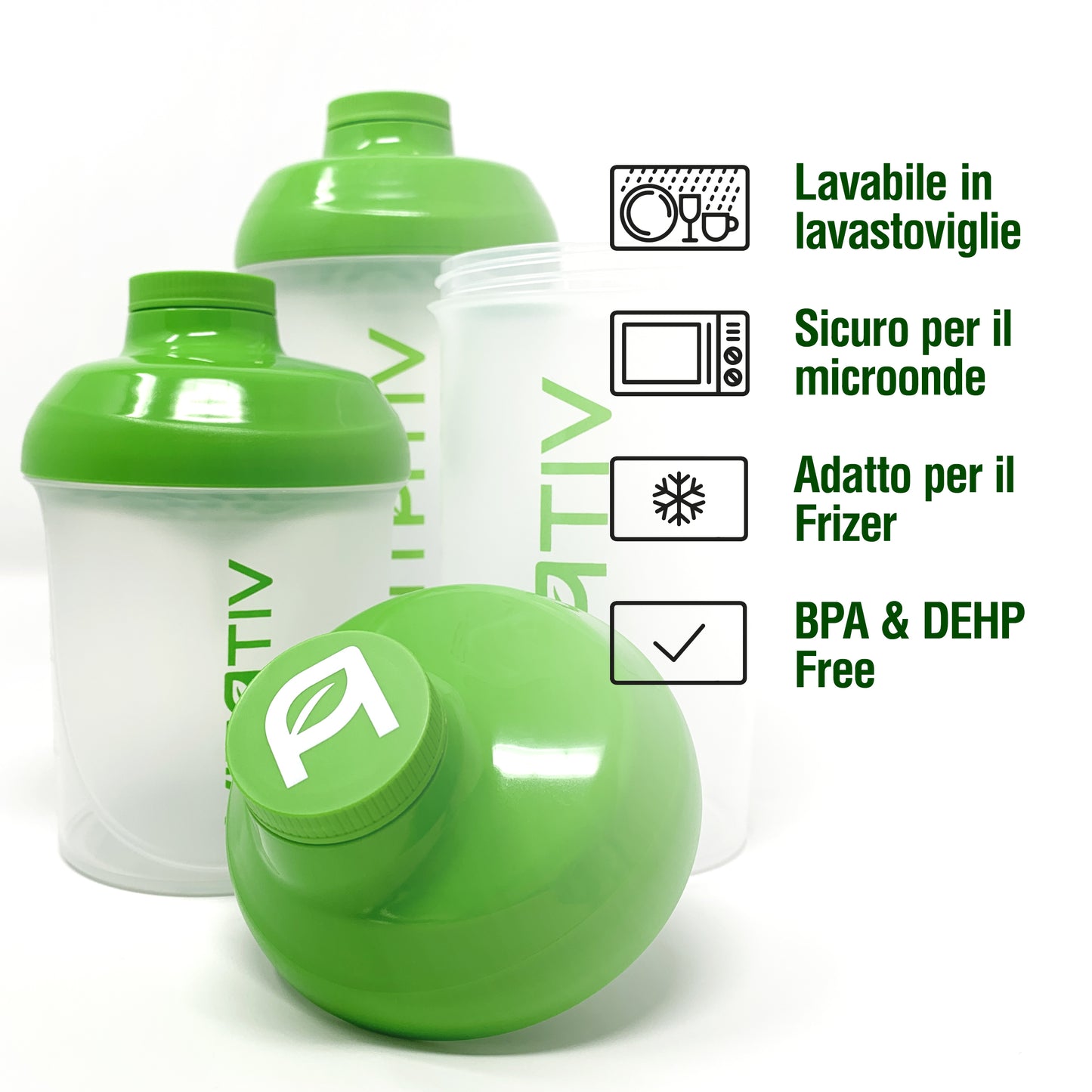 Shaker Vitativ | Borraccia da 600ml - Filtro Miscelatore Incluso