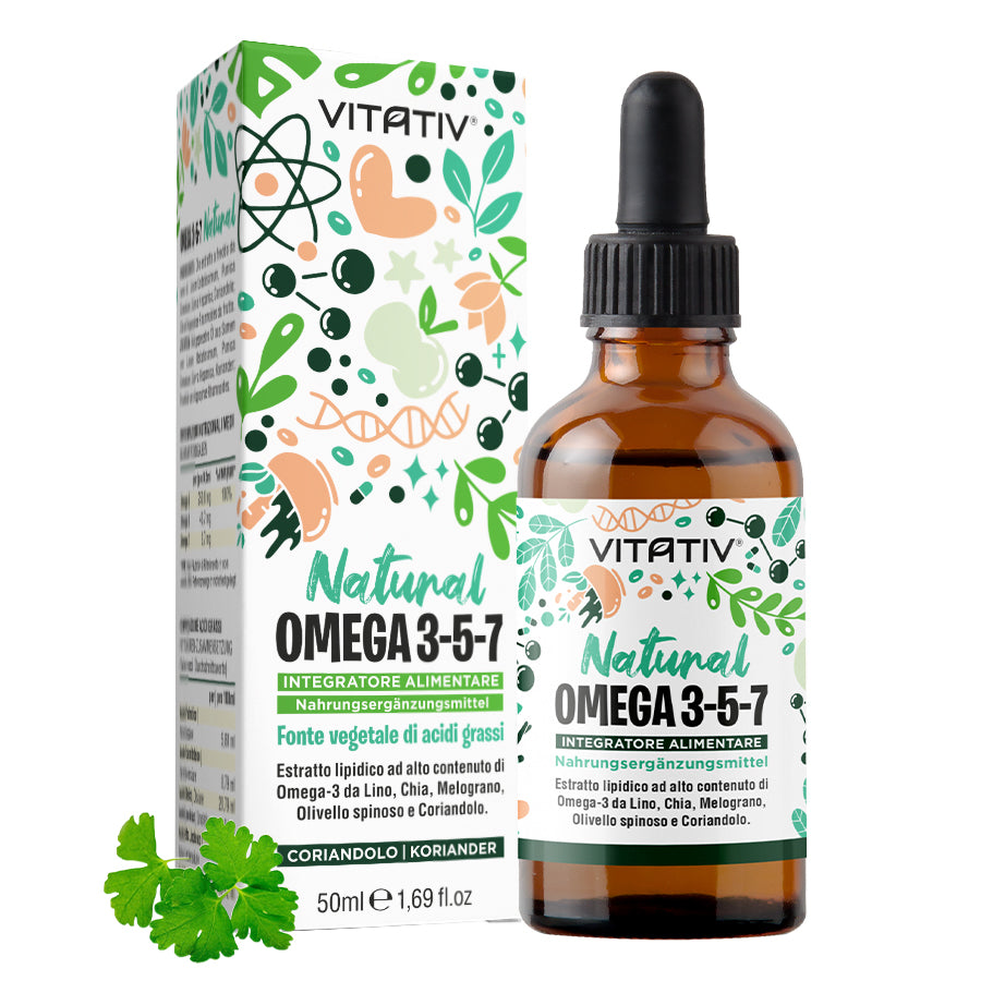 Omega 3-5-7 | Fonte Vegetale di acidi grassi 50ml