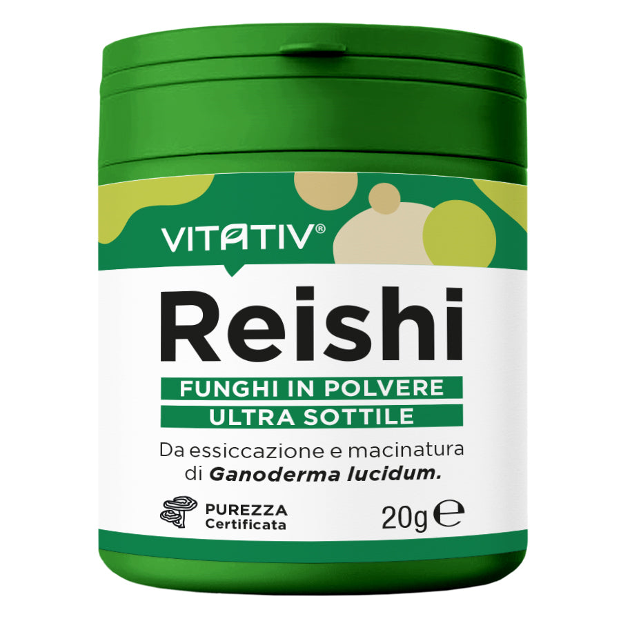 Funghi Reishi | Polvere 20g | Purezza 100%
