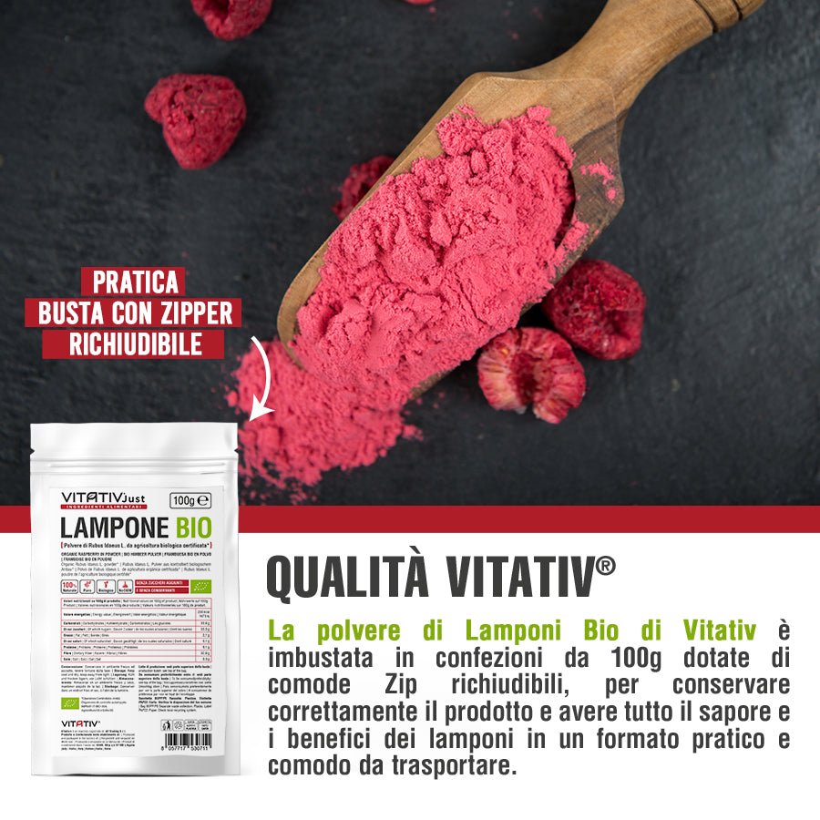 Lampone BIO in Polvere | 100g