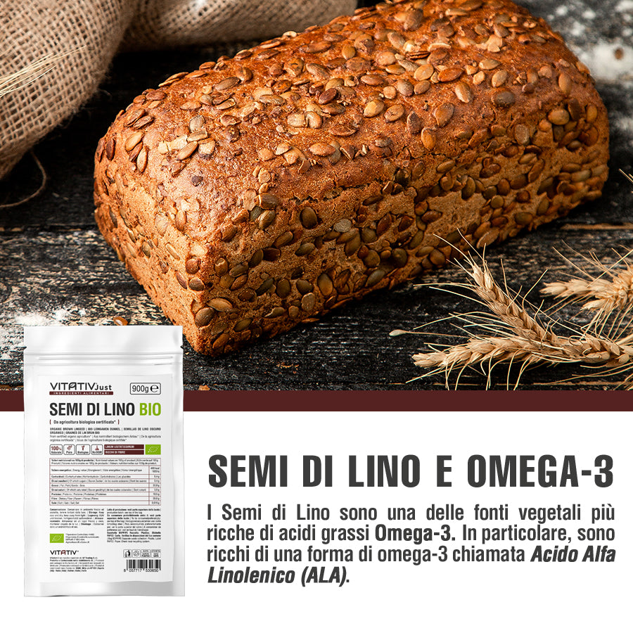 Semi di Lino Bruni BIO | 900g