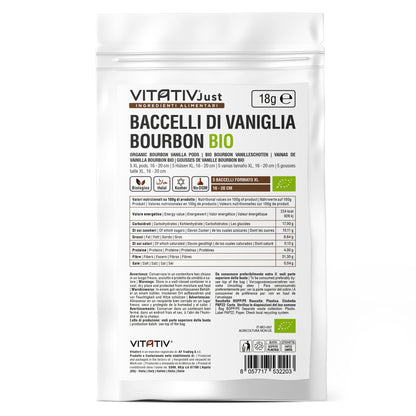 Baccelli di Vaniglia Bourbon BIO | Formato XL