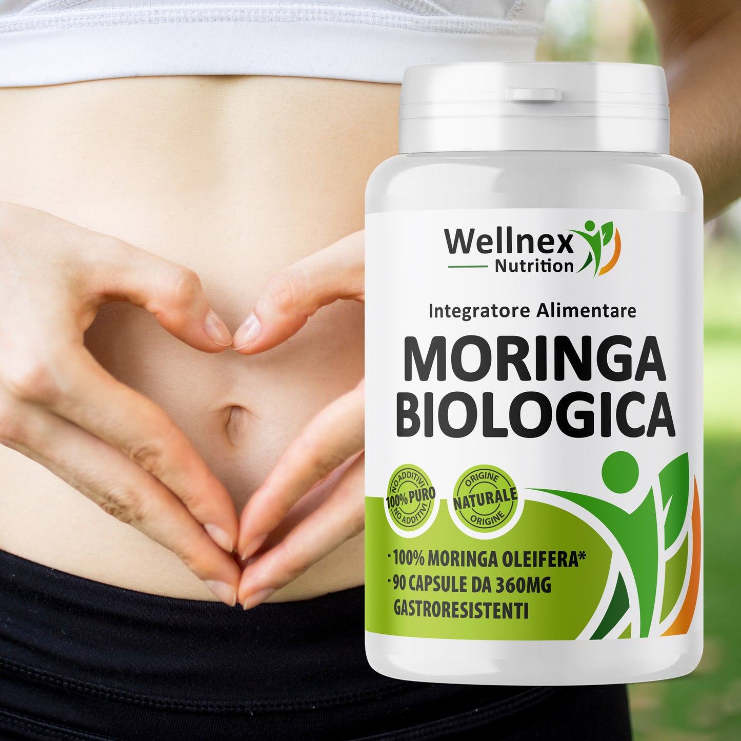 Moringa Oleifera 360mg - 90 Capsule Gastroresistenti