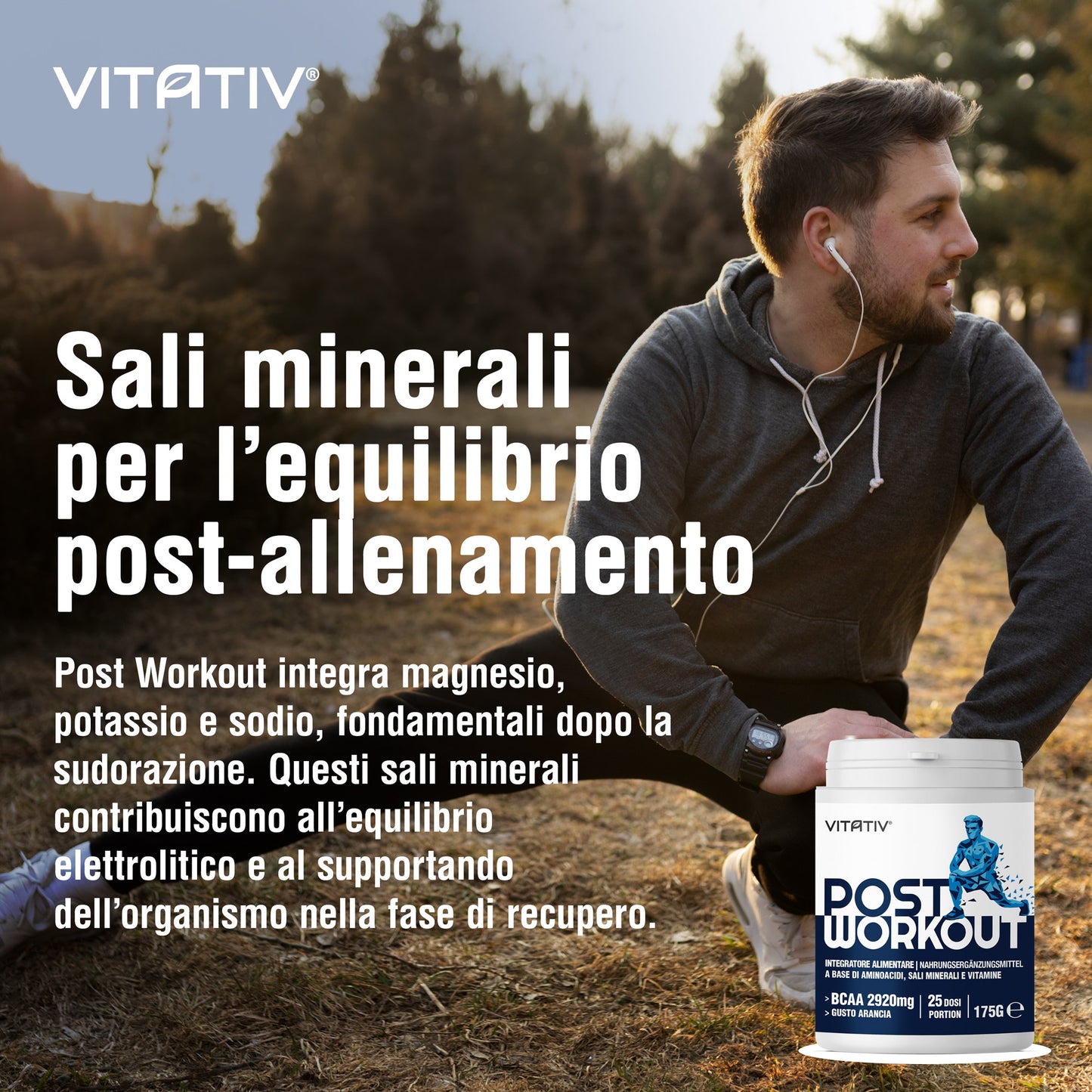 Post Workout 175g con Aminoacidi BCAA