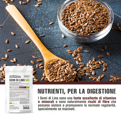 Semi di Lino Bruni BIO | 900g
