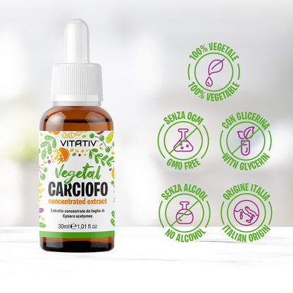 Estratto di Carciofo | 100% Vegetale 30ml