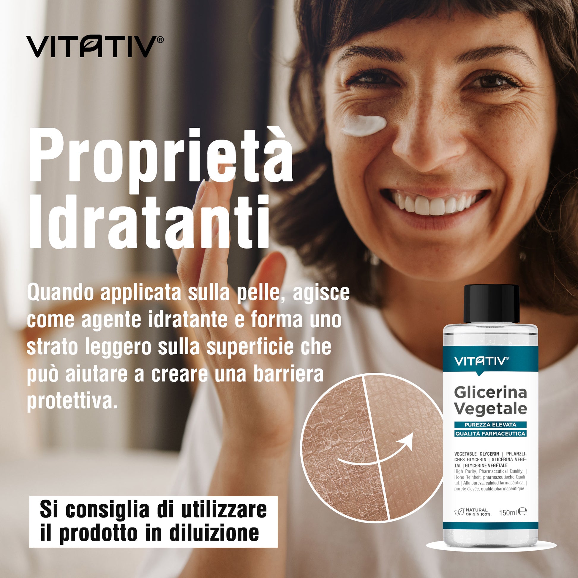 GLICERINA VEGETALE 50ML IN FLACONE DA 120ML - Foto 3