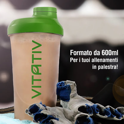 Shaker Vitativ | Borraccia da 600ml - Filtro Miscelatore Incluso