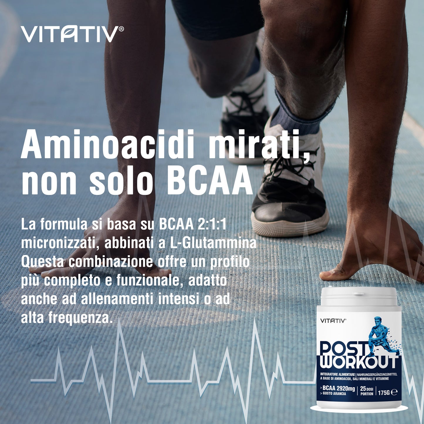 Post Workout 175g con Aminoacidi BCAA