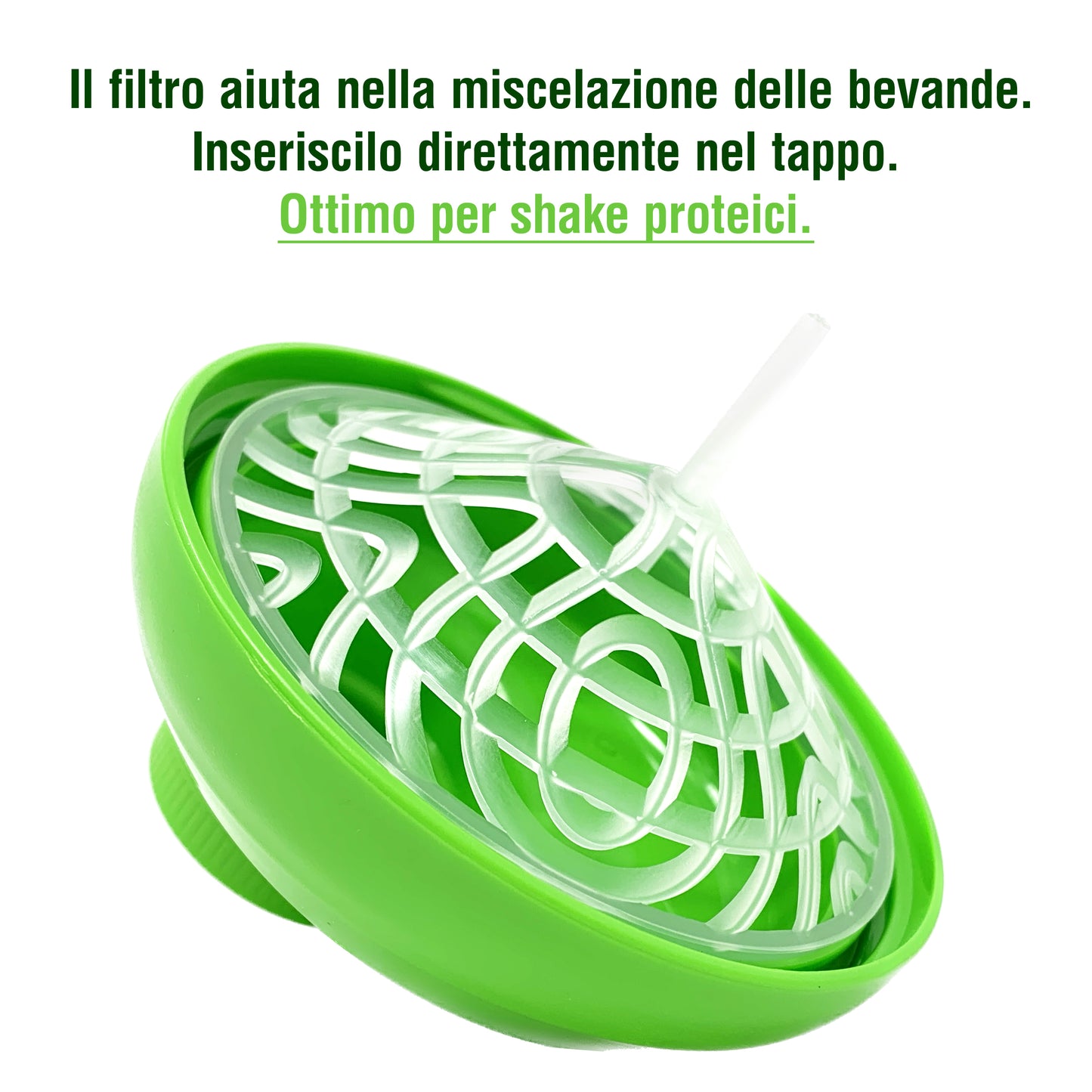 Shaker Vitativ | Borraccia da 600ml - Filtro Miscelatore Incluso
