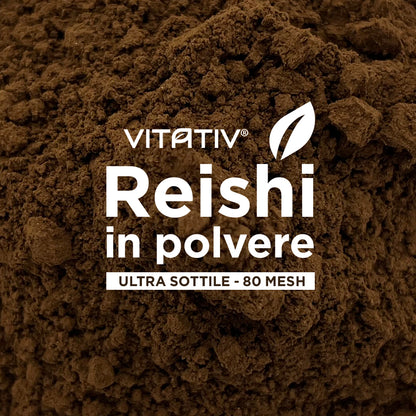 Funghi Reishi | Polvere 20g | Purezza 100%