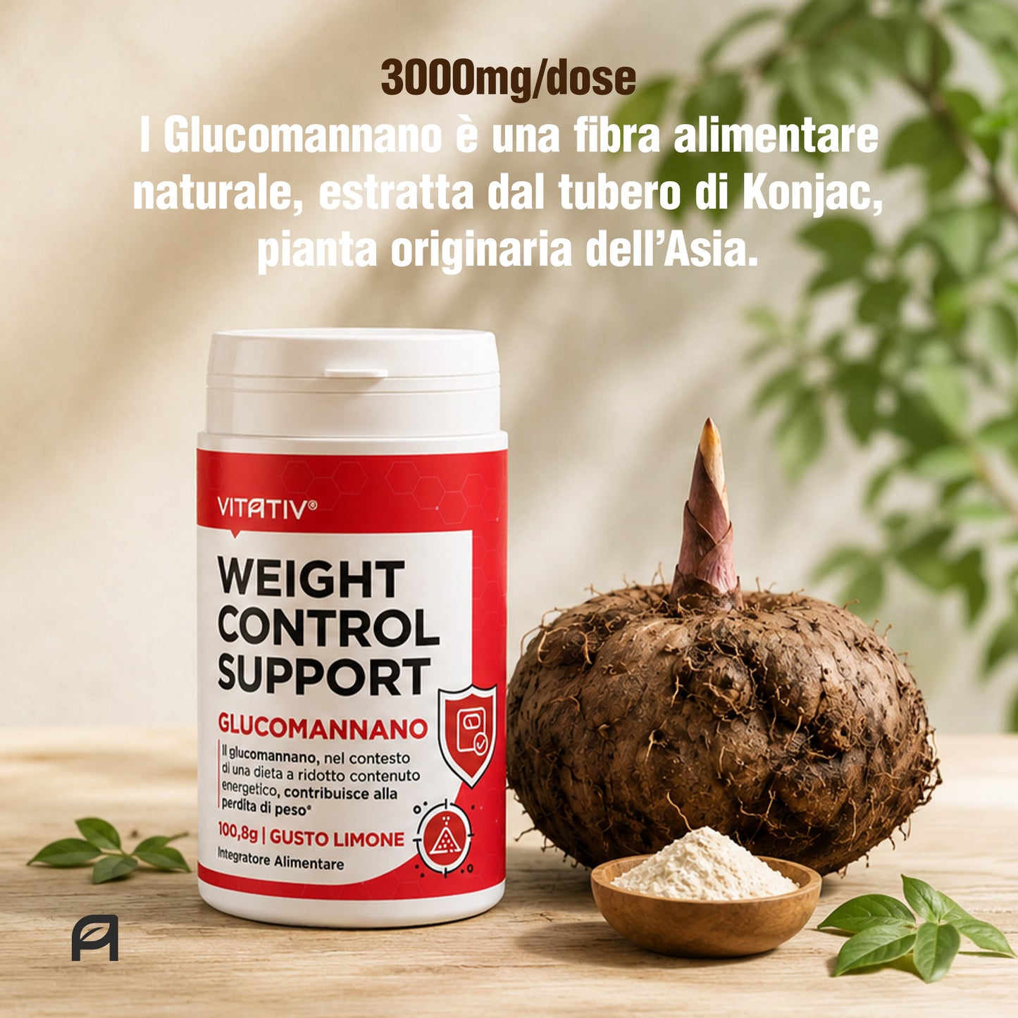 Weight Control Support - Glucomannano