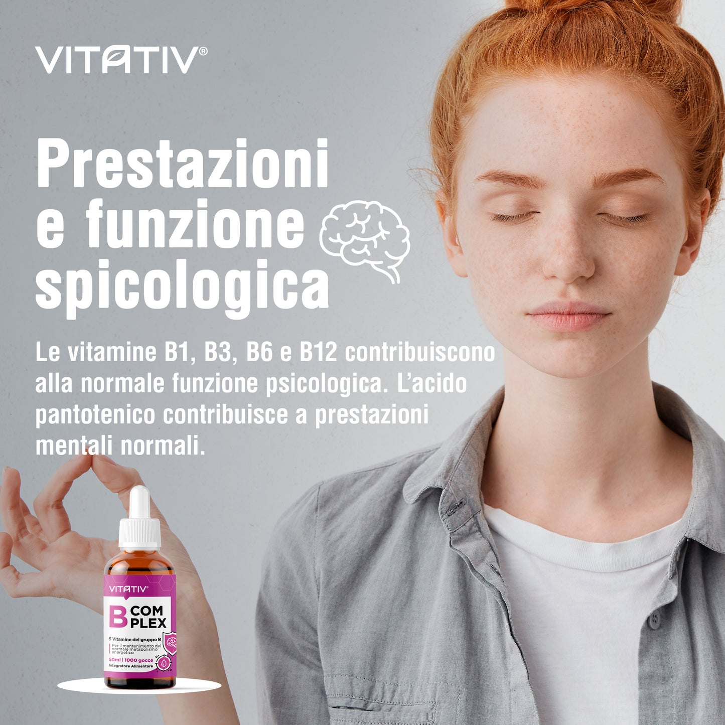 B Complex | 50ml Integratore Vitamine del Gruppo B
