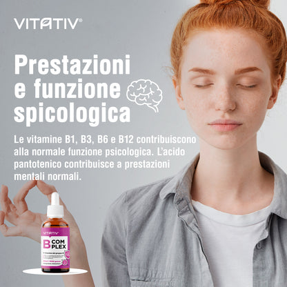 B Complex | 50ml Integratore Vitamine del Gruppo B