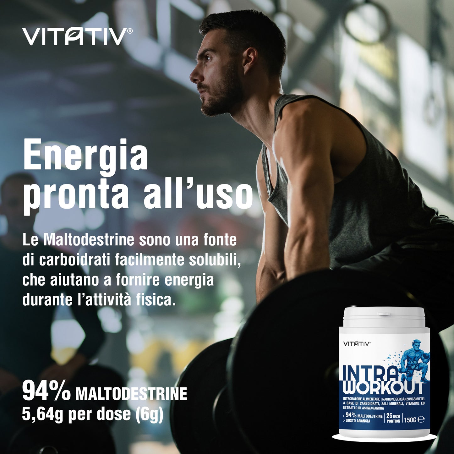 Intra Workout 150g con Maltodestrine