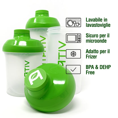 Shaker Vitativ | Borraccia da 500ml - Filtro Miscelatore Incluso