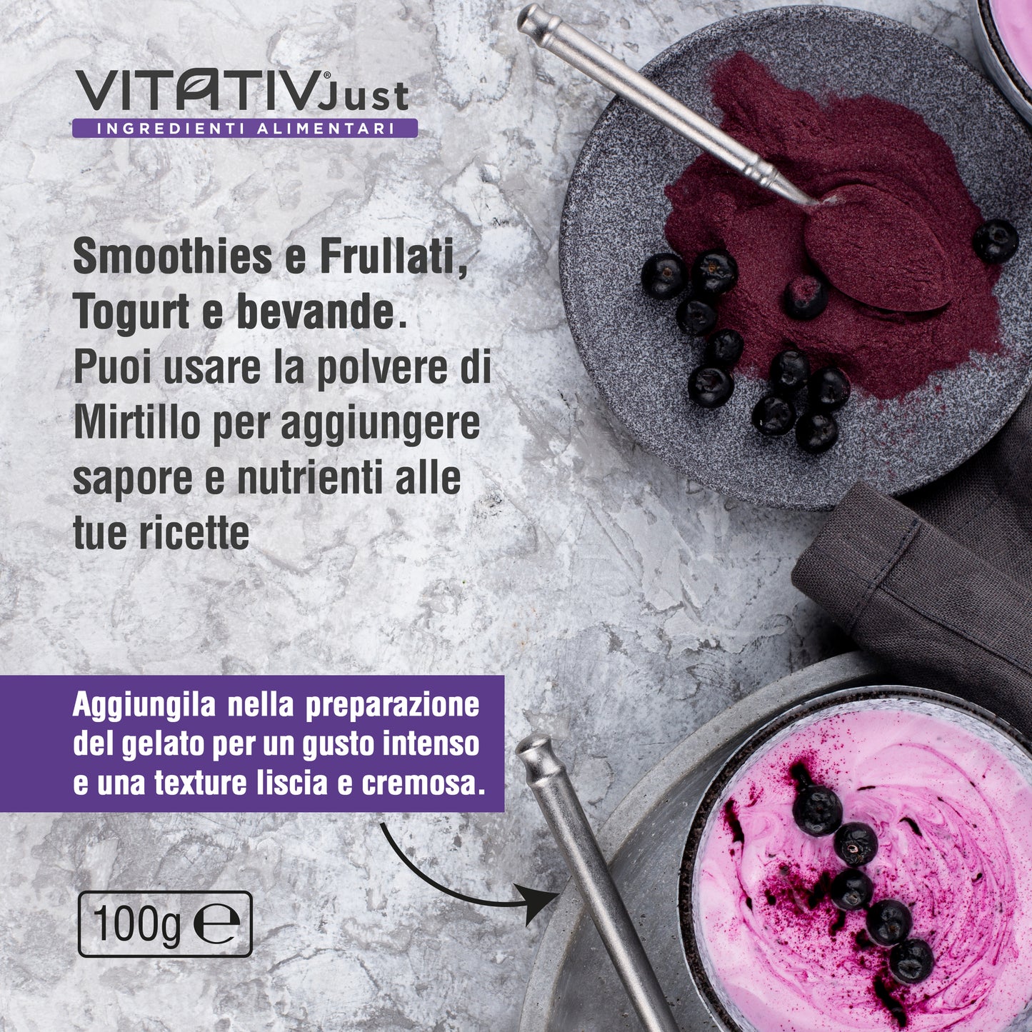 Mirtillo BIO in Polvere | 150g