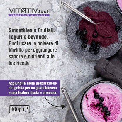 Mirtillo BIO in Polvere | 150g