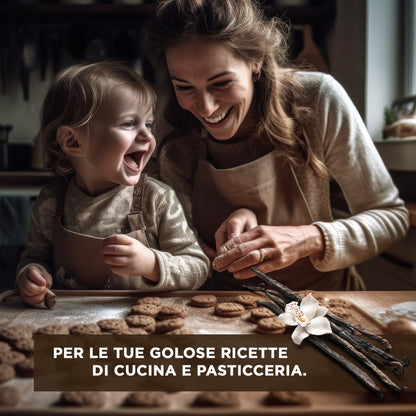 Baccelli di Vaniglia Bourbon BIO | Formato XL