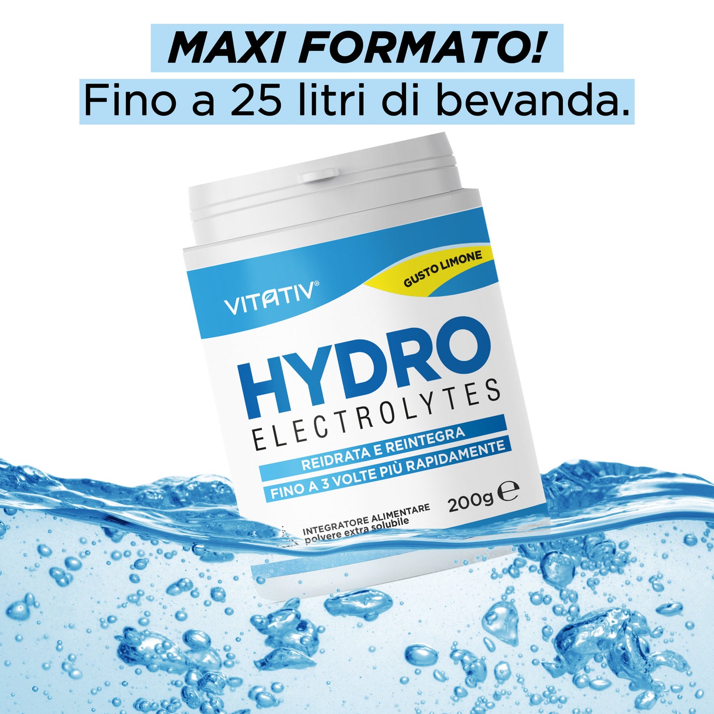 HYDRO Electrolytes 200g | Gusto Limone