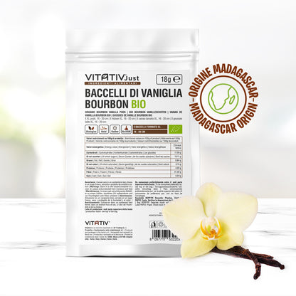 Baccelli di Vaniglia Bourbon BIO | Formato XL