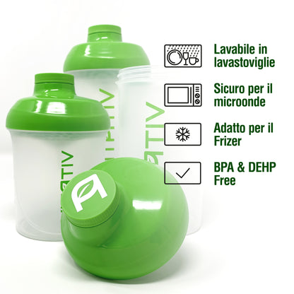 Shaker Vitativ | Borraccia da 600ml - Filtro Miscelatore Incluso