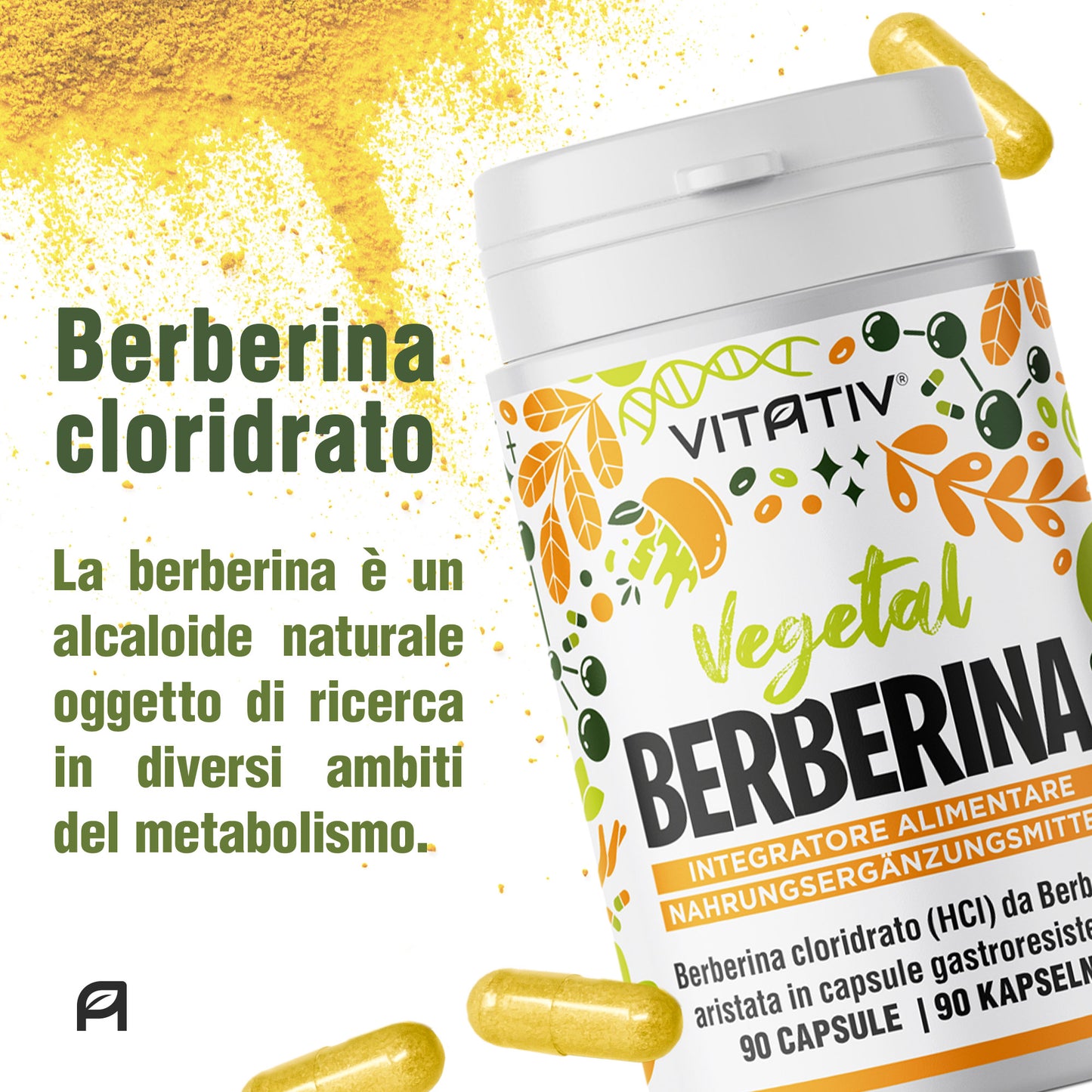 Berberina | 90 Capsule Gastroresistenti
