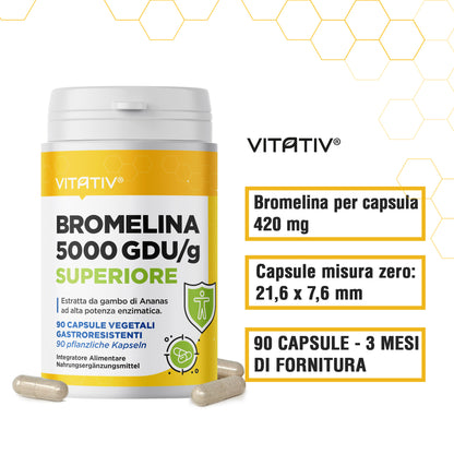 Bromelina 5000GDU/g Superiore
