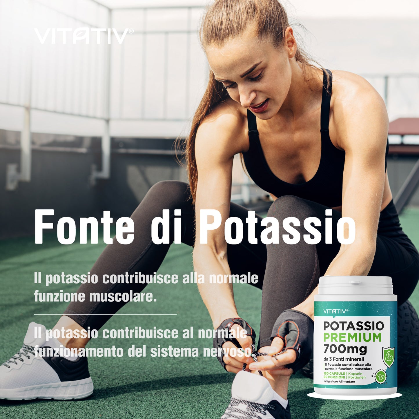Potassio Premium 180 Capsule | 700mg / dose