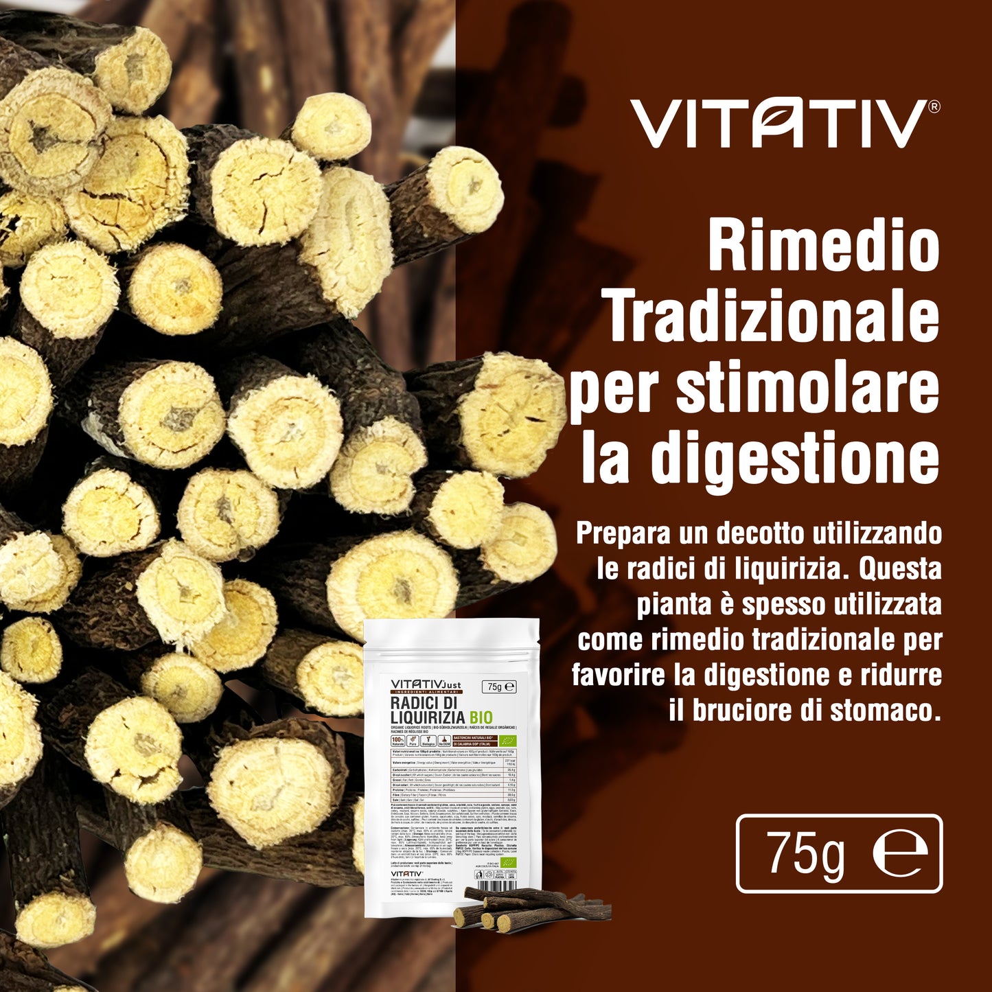 Radici di Liquirizia BIO di Calabria DOP