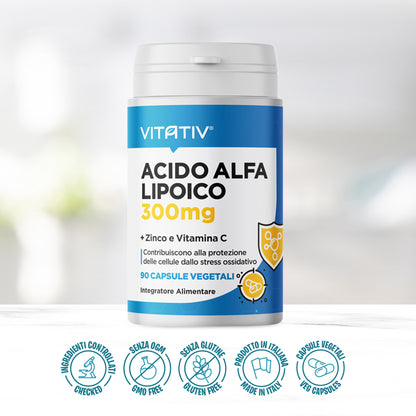 ALA - Acido Alfa Lipoico 90 Capsule