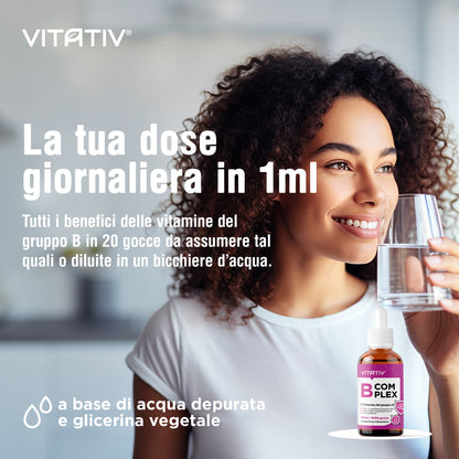 B Complex | 50ml Integratore Vitamine del Gruppo B