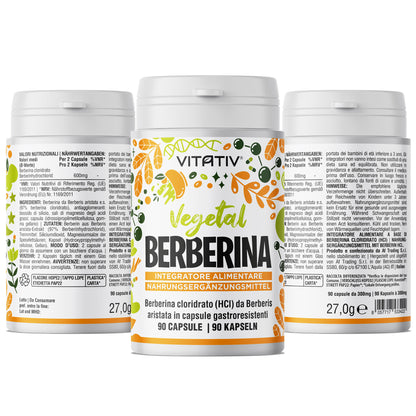 Berberina | 90 Capsule Gastroresistenti
