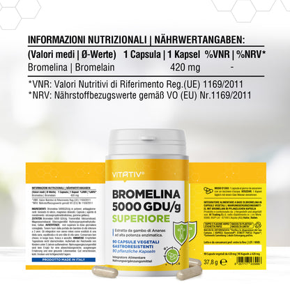 Bromelina 5000GDU/g Superiore