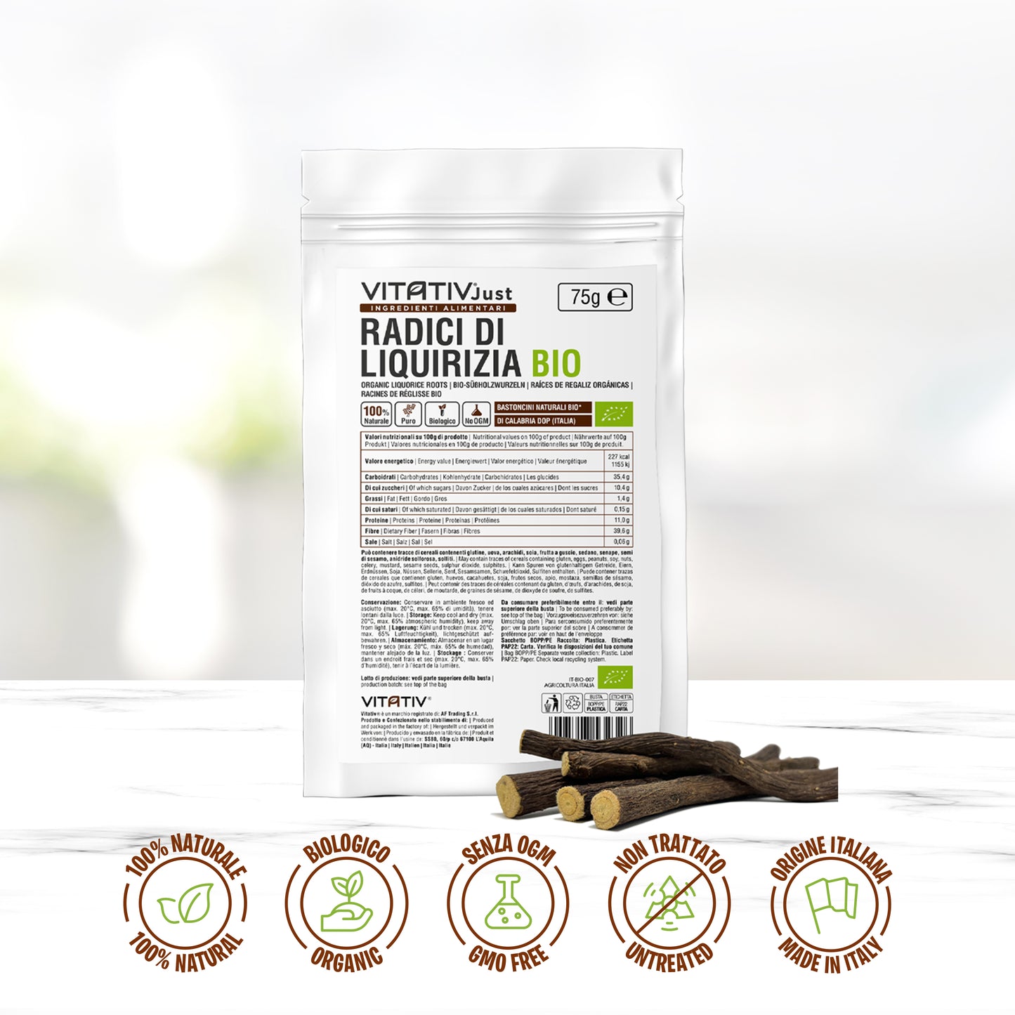 Radici di Liquirizia BIO di Calabria DOP