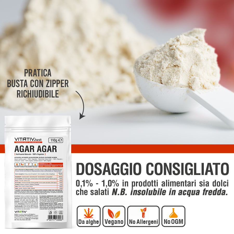 Agar Agar in Polvere | 100g