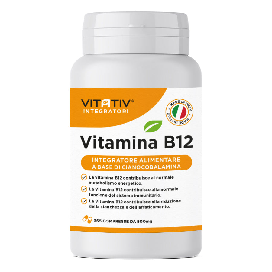 VITAMINA B12 | 365 CP da 500mcg