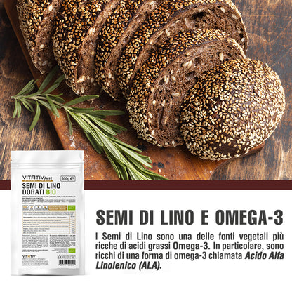 Semi di Lino Dorati BIO | 900g