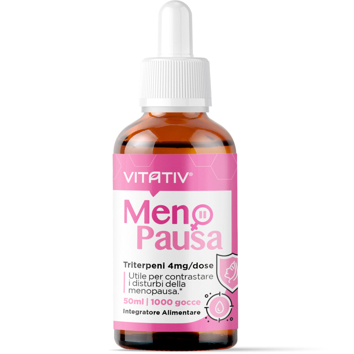 Integratore Menopausa Donna in Gocce 50 ml con Cimicifuga e Salvia