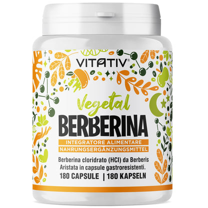 Berberina | Capsule Gastroresistenti