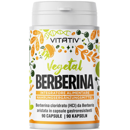 Berberina | 90 Capsule Gastroresistenti