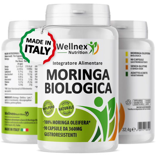 Moringa Oleifera 360mg - 90 Capsule Gastroresistenti
