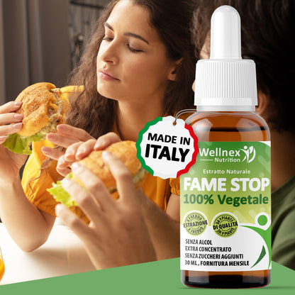 Fame Stop 30ml - Estratto Naturale da 9 piante Amaro Sazianti