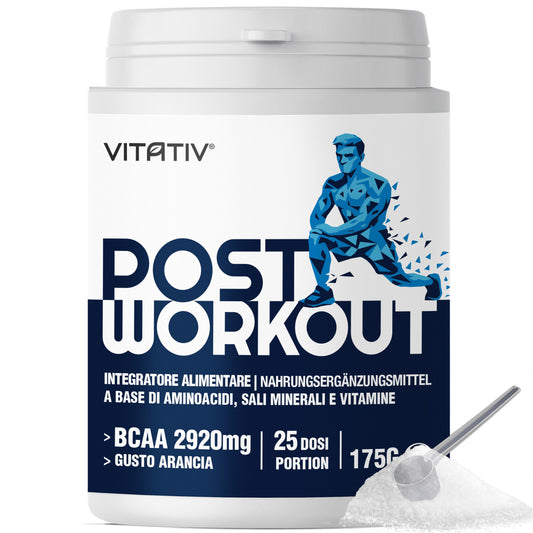 Post Workout 175g con Aminoacidi BCAA